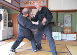 Training with Daishihan Paul in Noda. 